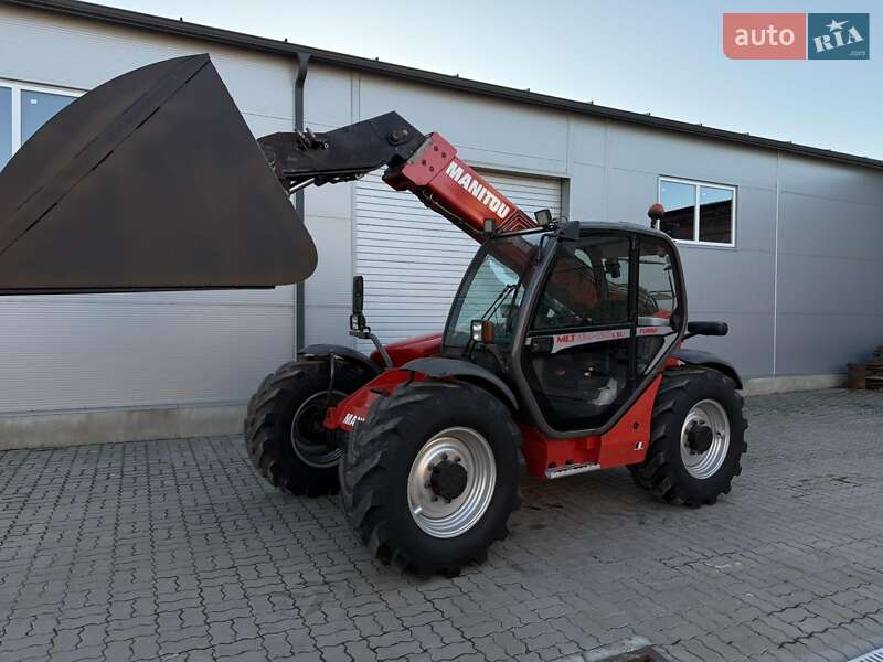 Телескопічні навантажувачі Manitou MLT 634-120 LSU 2007 в Луцьку