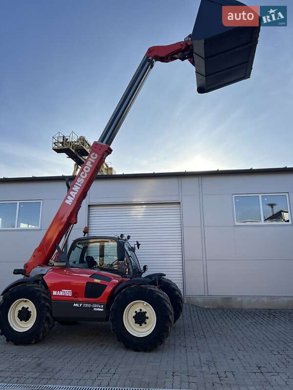Телескопічні навантажувачі Manitou MLT 730-120 LS 2002 в Луцьку