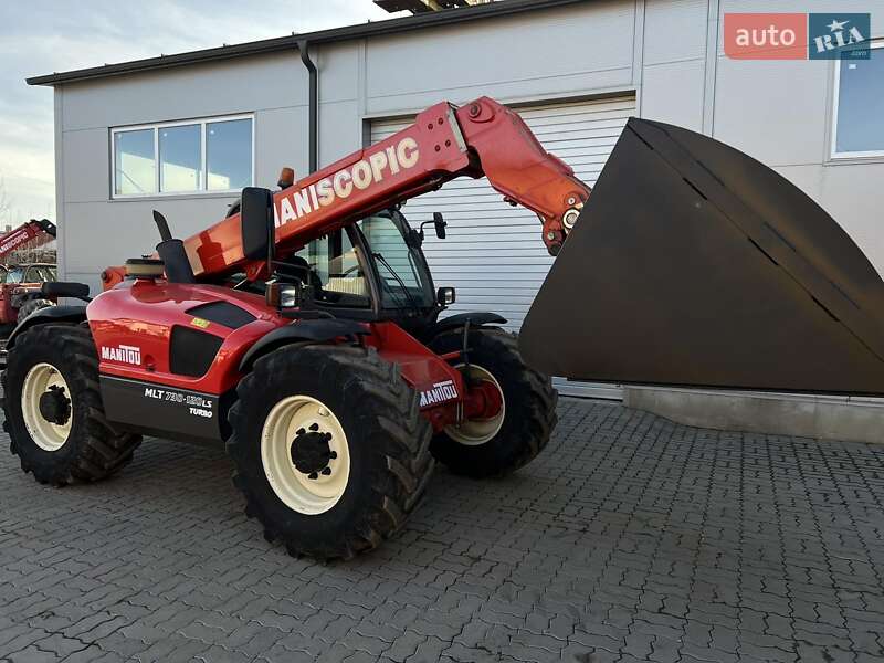 Телескопічні навантажувачі Manitou MLT 730-120 LS 2002 в Луцьку