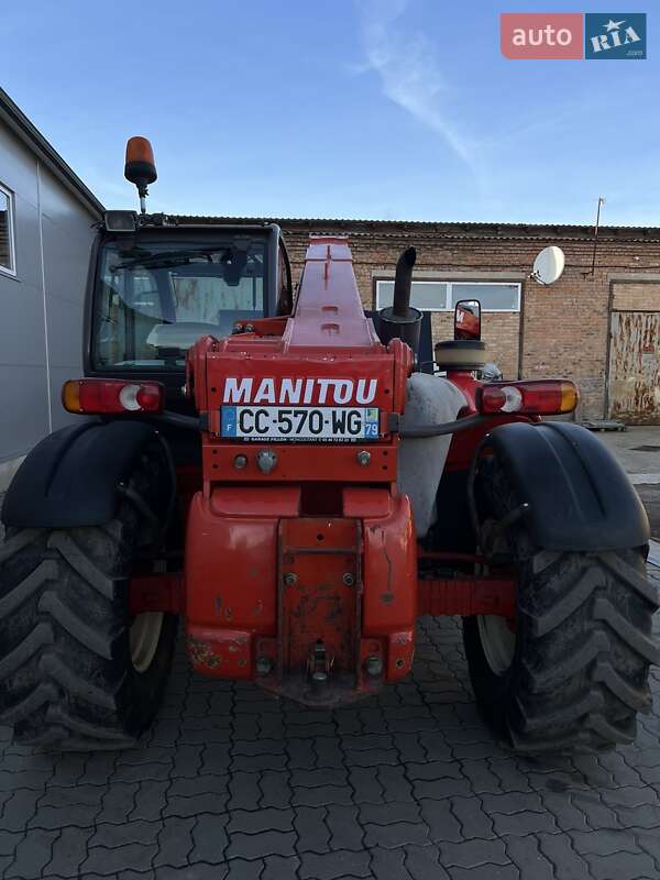 Телескопічні навантажувачі Manitou MLT 730-120 LS 2002 в Луцьку