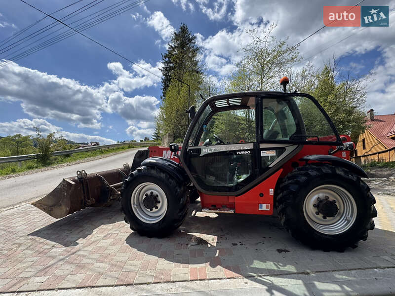 Подъемник телескопический Manitou MLT 731 LSU 2006 в 