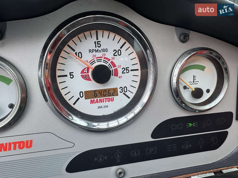 Телескопічні навантажувачі Manitou MLT 735-120 LSU 2008 в Теребовлі