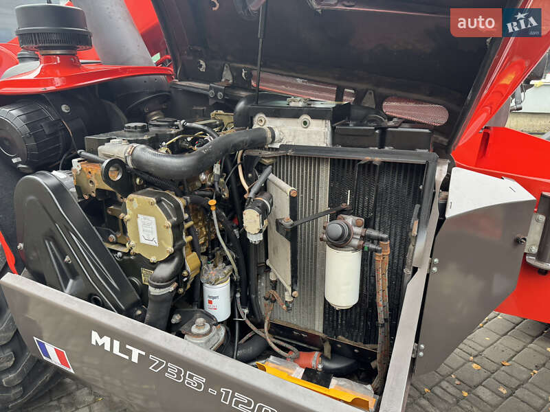 Телескопічні навантажувачі Manitou MLT 735-120 LSU 2008 в Теребовлі