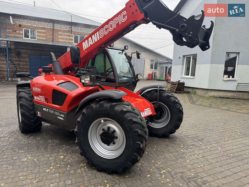 Телескопічні навантажувачі Manitou MLT 735-120 LSU 2008 в Теребовлі