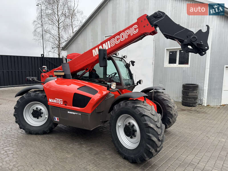 Телескопічні навантажувачі Manitou MLT 735-120 LSU 2013 в Теребовлі