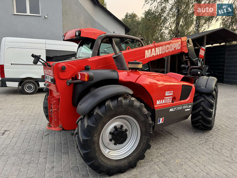 Телескопічні навантажувачі Manitou MLT 735 LSU 2010 в Теребовлі