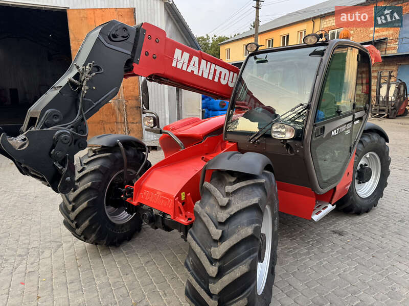 Телескопічні навантажувачі Manitou MLT 735 LSU 2010 в Теребовлі