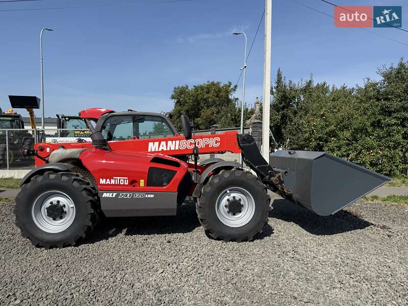 Телескопічні навантажувачі Manitou MLT 741-120 LSU 2010 в Луцьку