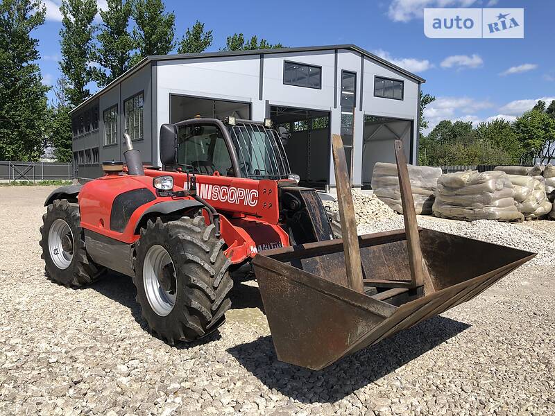 Подъемник телескопический Manitou MT 732 2008 в Тернополе