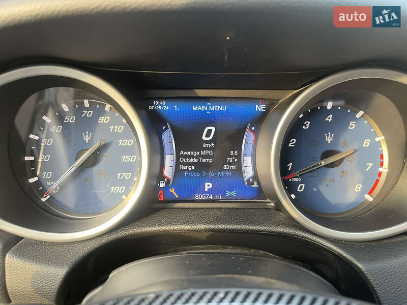 Седан Maserati Ghibli 2016 в Києві