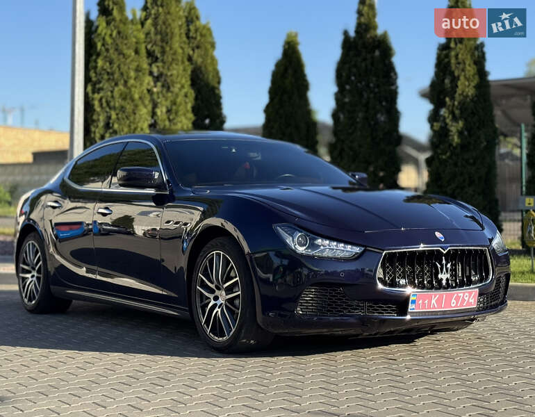 Седан Maserati Ghibli 2015 в Києві