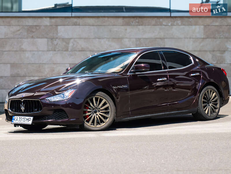 Седан Maserati Ghibli 2014 в Києві