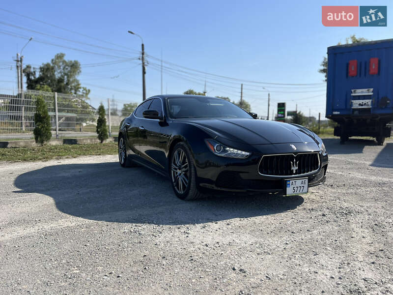 Седан Maserati Ghibli 2016 в Івано-Франківську