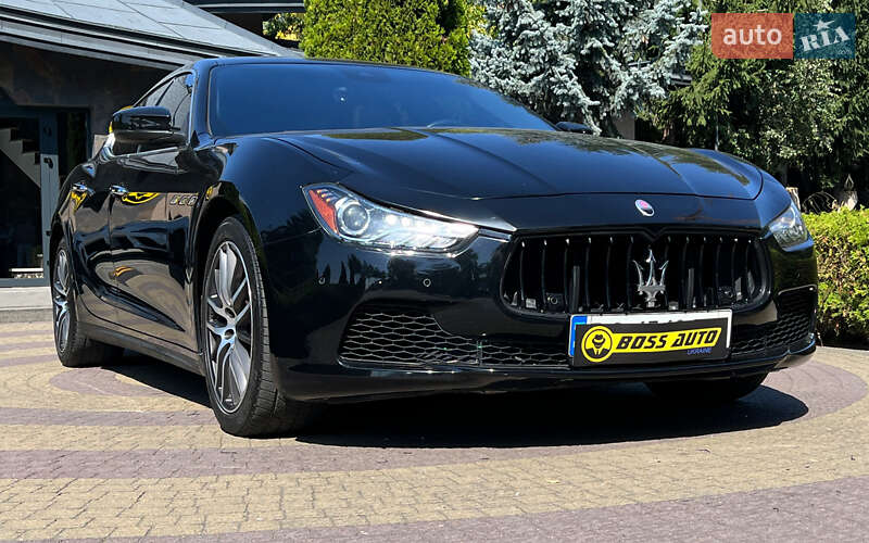Седан Maserati Ghibli 2017 в Львове