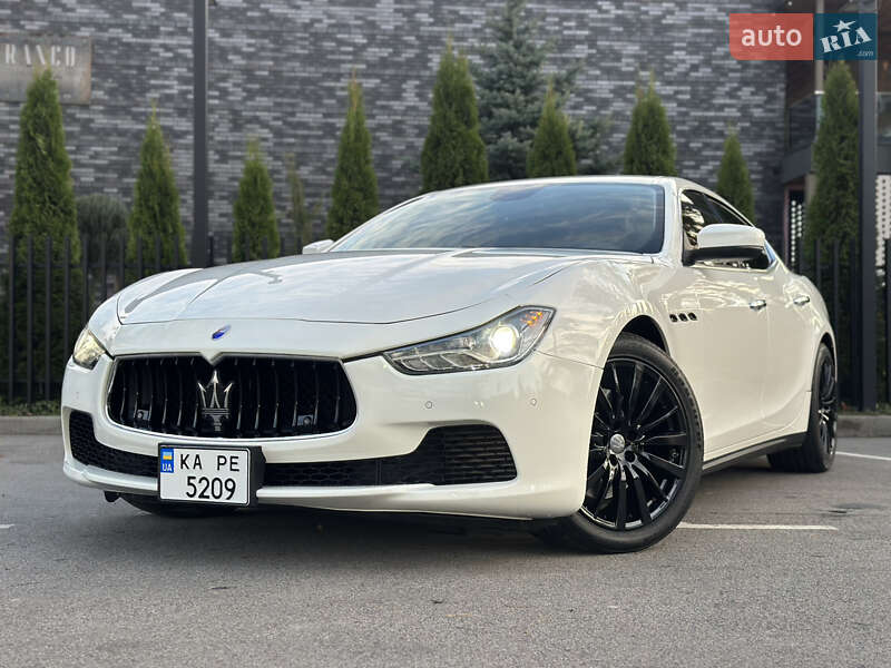 Седан Maserati Ghibli 2020 в Киеве фото 8 Седан Maserati Ghibli 2020 в Киеве