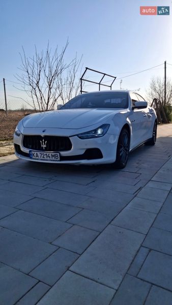 Седан Maserati Ghibli 2016 в Ивано-Франковске