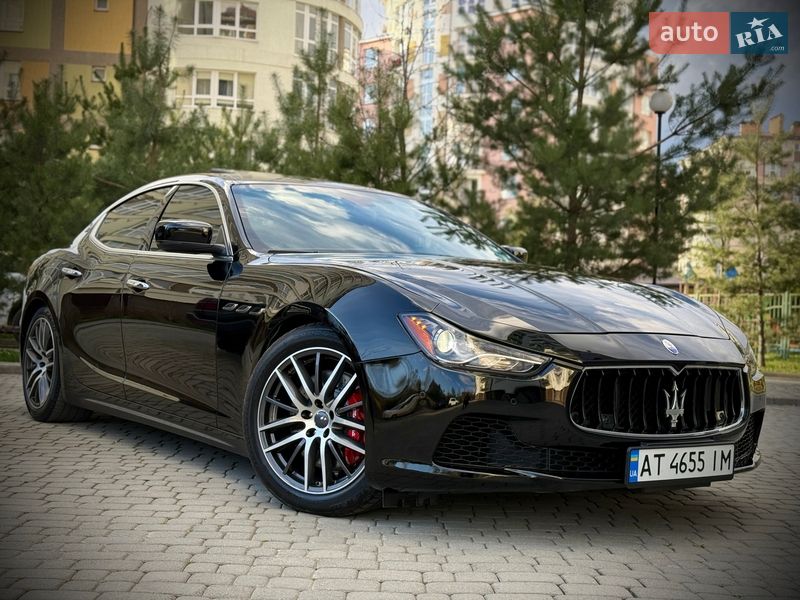 Седан Maserati Ghibli 2014 в Івано-Франківську