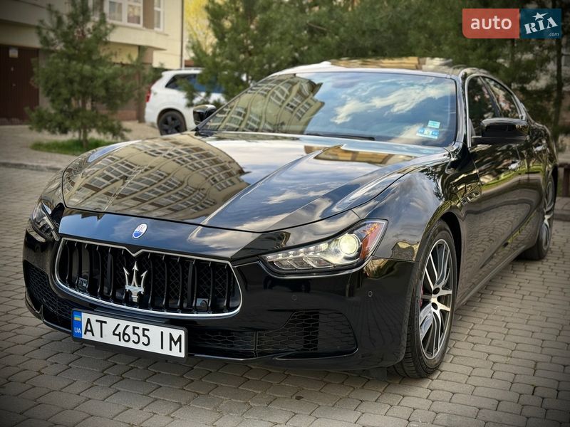 Седан Maserati Ghibli 2014 в Івано-Франківську
