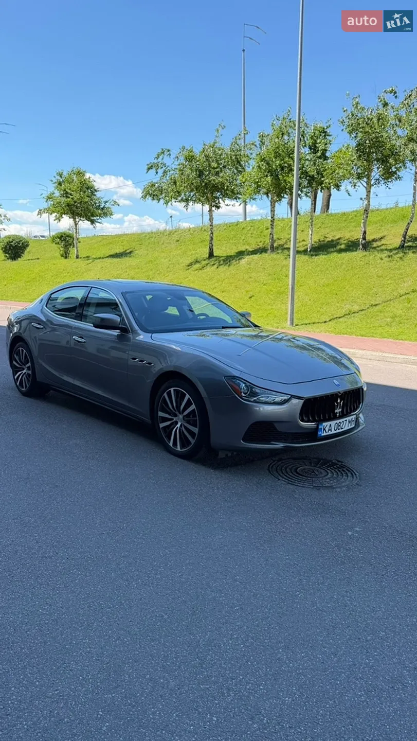 2016 Maserati Ghibli - фото 1