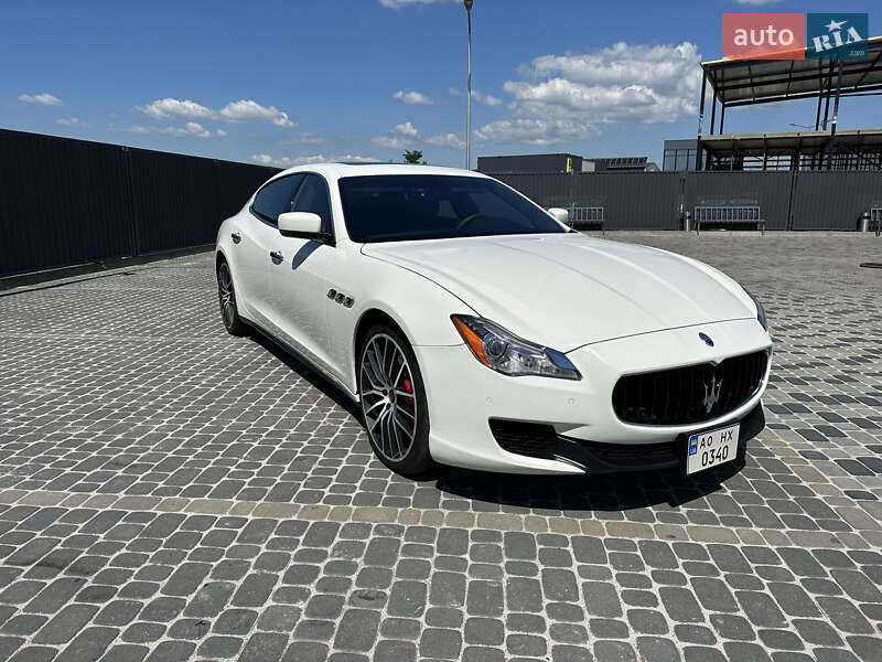 Седан Maserati Quattroporte 2016 в Мукачево фото 4 Седан Maserati Quattroporte 2016 в Мукачево