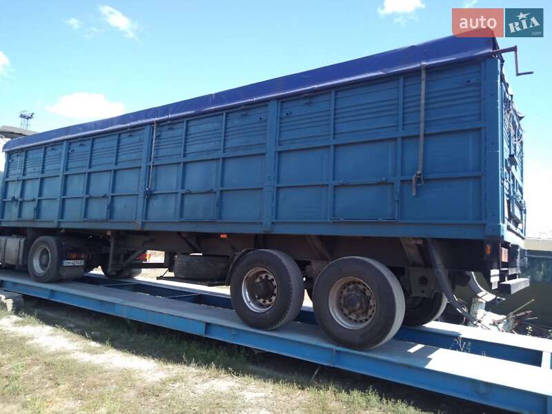 Бортовой полуприцеп МАЗ 9380 1992 в Ромнах