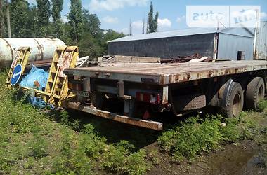 Тентованный борт (штора) - полуприцеп МАЗ 9386 2001 в 