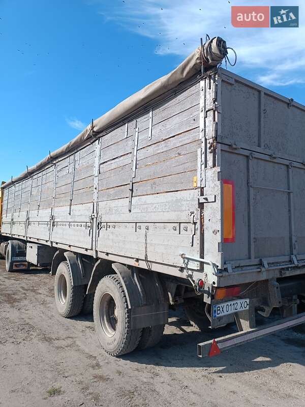 Зерновоз - напівпричіп МАЗ 93892 1991 в Теофіполі