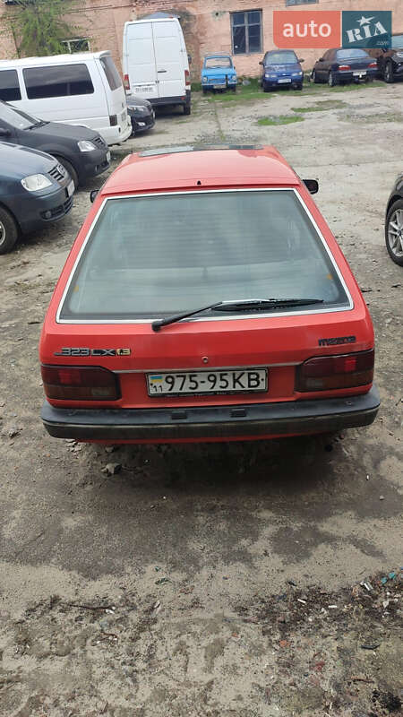 Хэтчбек Mazda 323 1987 в Вышгороде фото 2 Хэтчбек Mazda 323 1987 в Вышгороде