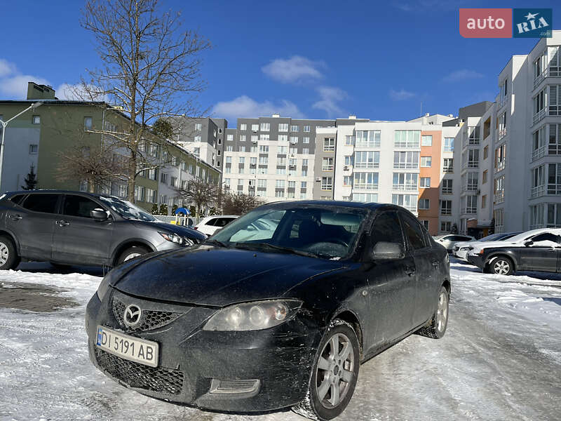 2007 Mazda 3, VIN JM7BK326671344593:plate — фото 1 (autoria)