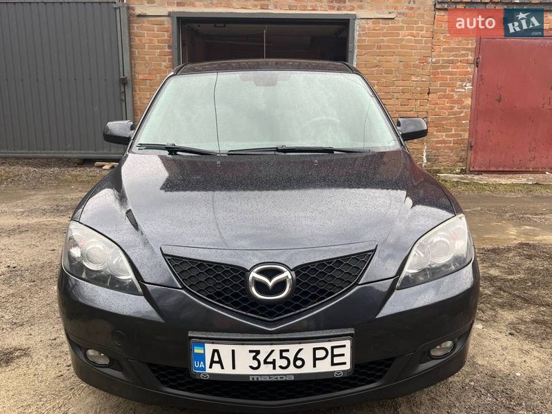 2007 Mazda 3, VIN JMZBK14Z581610582:plate — фото 1 (autoria)