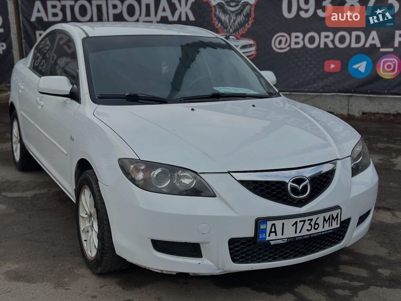 2008 Mazda 3, VIN JM7BK326881400809:plate — фото 1 (autoria)