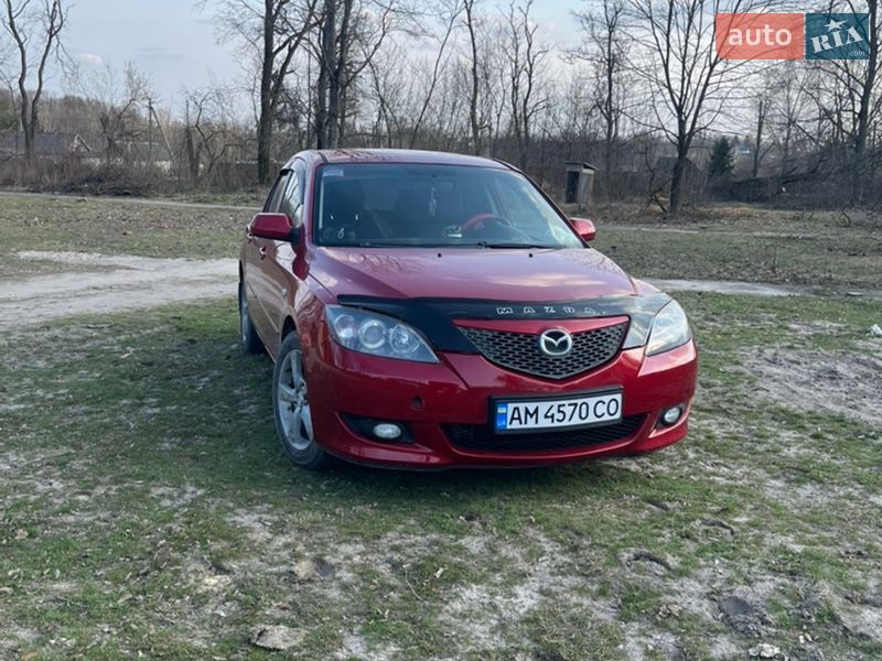 2005 Mazda 3, VIN JMZBK14Z561357705:plate — фото 1 (autoria)