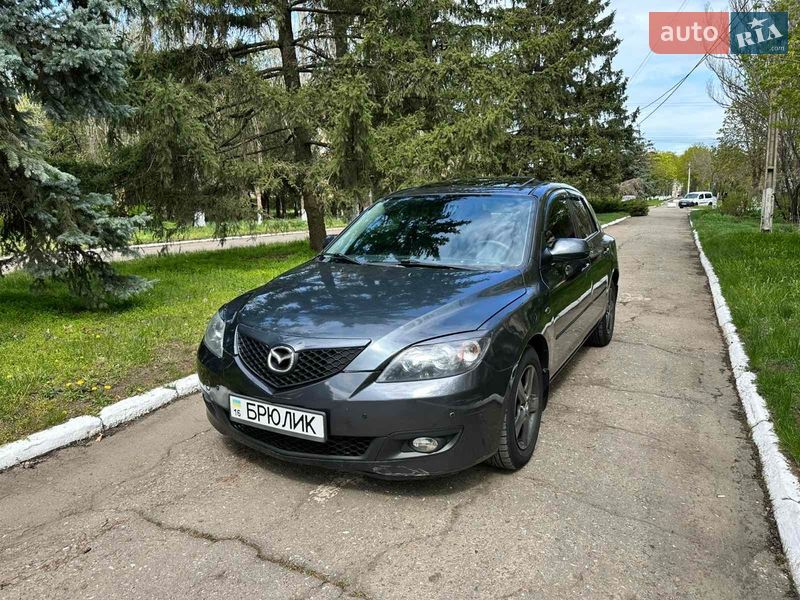 2007 Mazda 3, VIN JM7BK346281368209:plate — фото 1 (autoria)