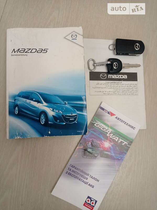 Мінівен Mazda 5 2011 в Чернівцях фото 34 Мінівен Mazda 5 2011 в Чернівцях