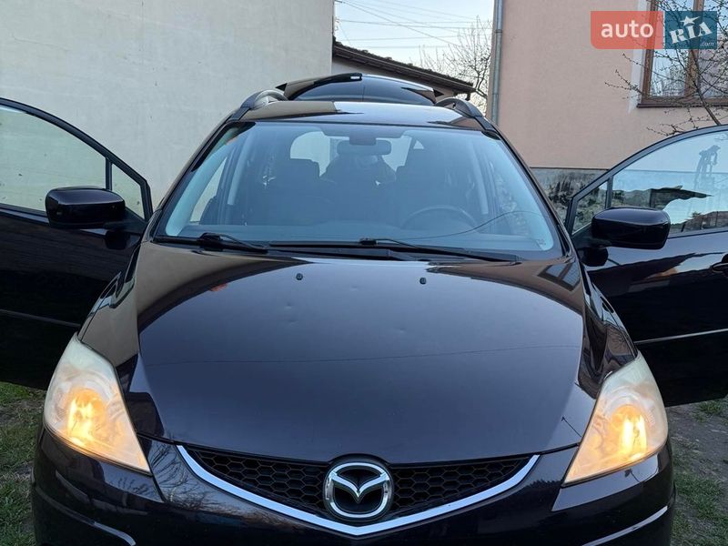 2009 Mazda 5, VIN JMZCR19T600355350:plate — фото 1 (autoria)