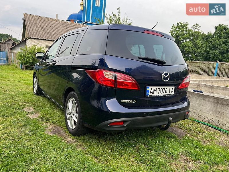 Мінівен Mazda 5 2013 в Житомирі фото 5 Мінівен Mazda 5 2013 в Житомирі