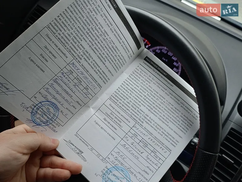 Минивэн Mazda 5 2008 в Львове документ