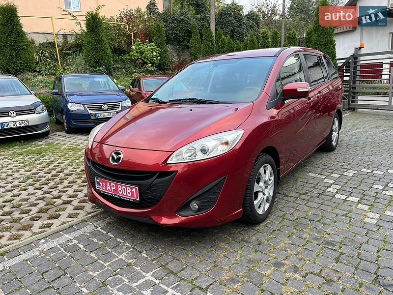2013 Mazda 5, VIN JMZCWA98600141089:plate — фото 1 (autoria)