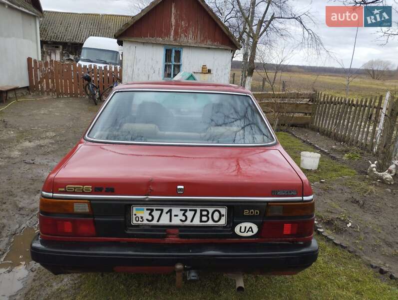 Седан Mazda 626 1986 в Луцке фото 14 Седан Mazda 626 1986 в Луцке