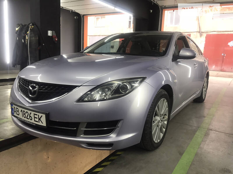 2008 Mazda 6, VIN JM7GH42F291102431:plate — photo 1 (autoria)