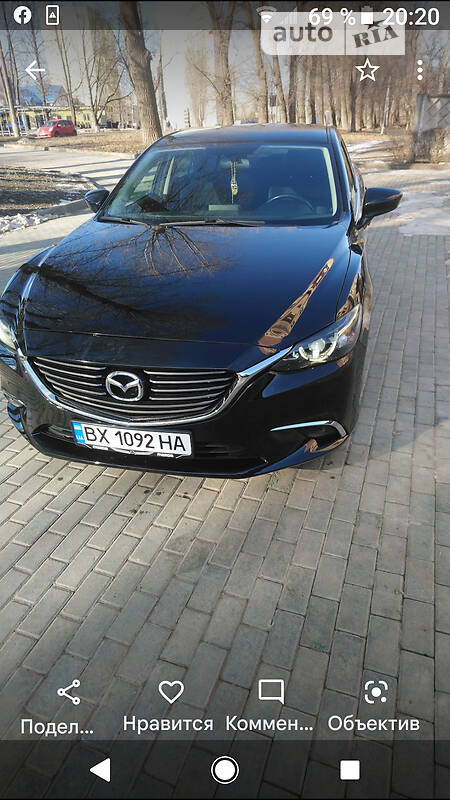 Седан Mazda 6 2016 в Хмельницком
