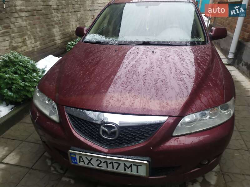 Седан Mazda 6 2002 в Харкові
