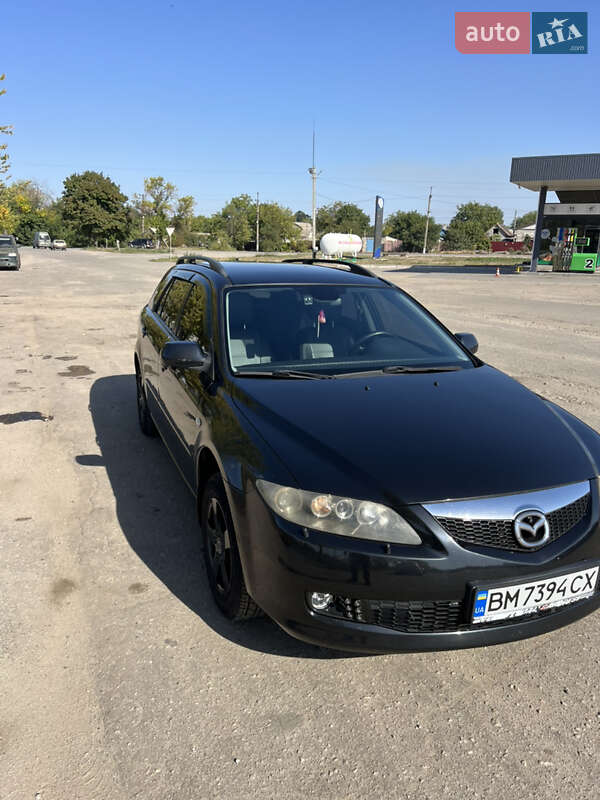 2006 Mazda 6, VIN JMZGY19F671451907:plate — фото 1 (autoria)