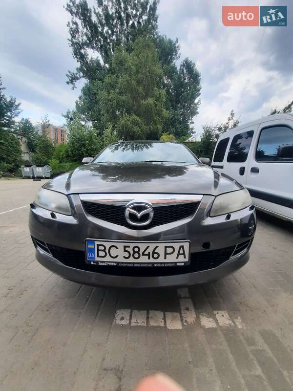 2006 Mazda 6, VIN JMZGY198271451797:plate — фото 1 (autoria)