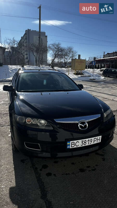 2007 Mazda 6, VIN JMZGY19F671469237:plate — фото 1 (autoria)