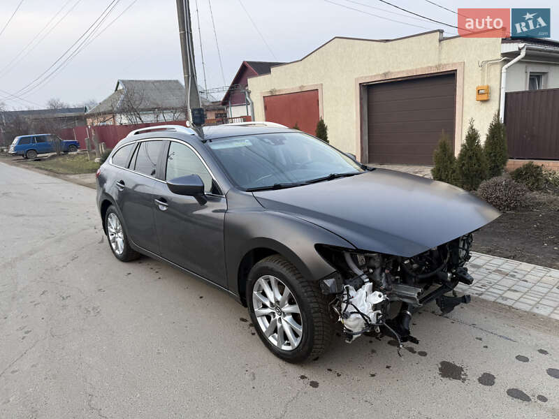 2013 Mazda 6, VIN JMZGJ691651157696:plate — фото 1 (autoria)