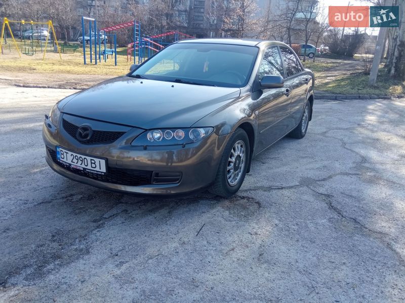 2006 Mazda 6, VIN JMZGG12F671658556:plate — фото 1 (autoria)