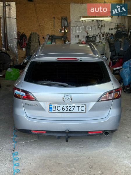 2008 Mazda 6, VIN JMZGH19D601167883:plate — photo 1 (autoria)