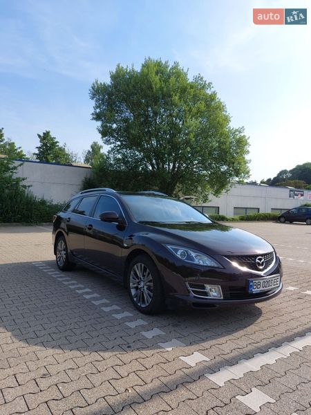 2008 Mazda 6, VIN JMZGH19F701142502:plate — фото 1 (autoria)