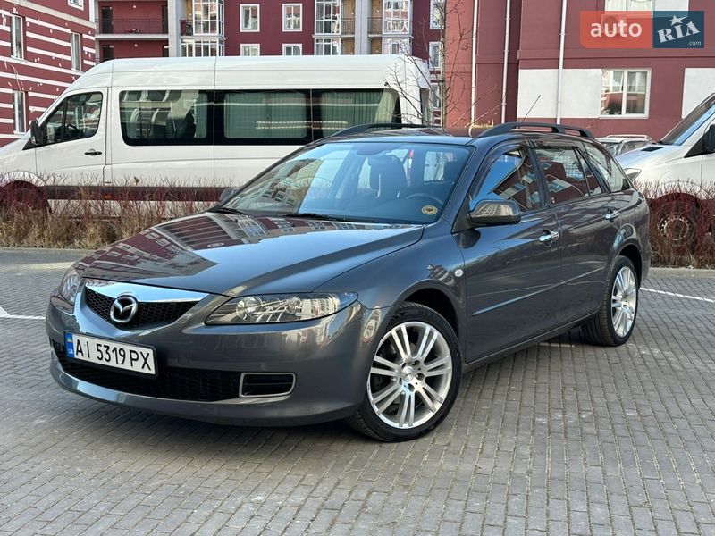 2007 Mazda 6, VIN JMZGY19F771470810:plate — фото 1 (autoria)